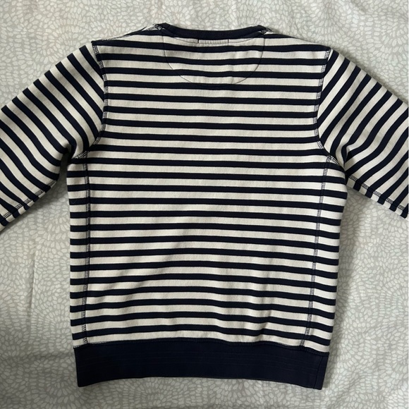 SCOTCH & SODA All Day Easy Wear Striped Sweatshirt size medium - Picture 2 of 7